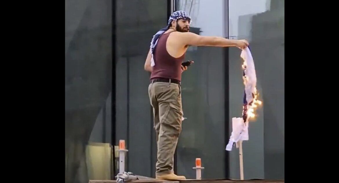 arson and hate crime charges