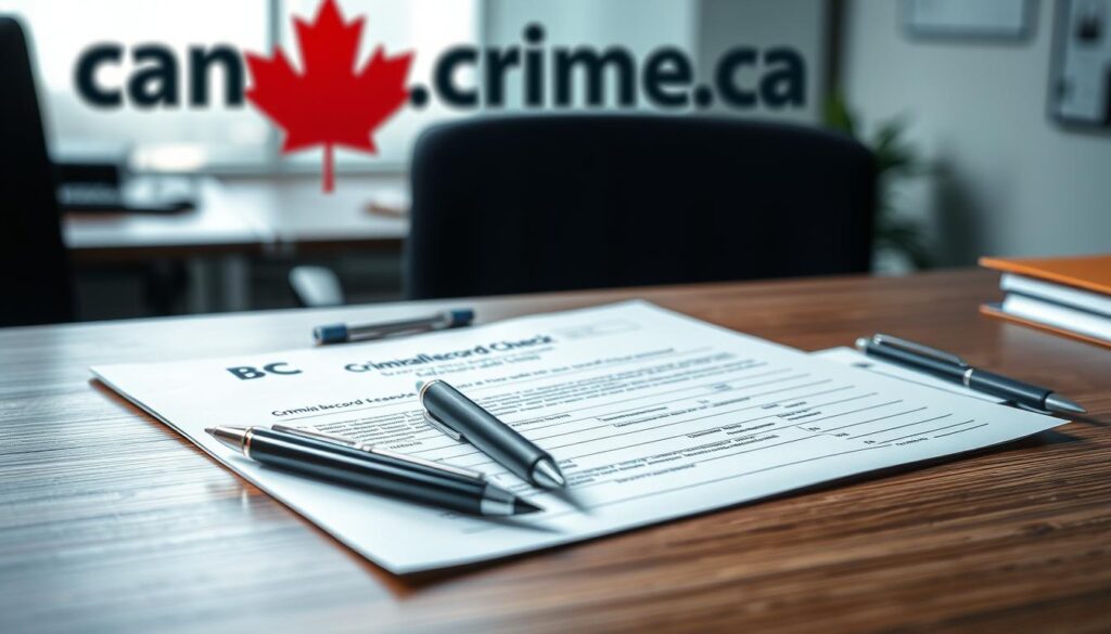 criminal record check BC application process