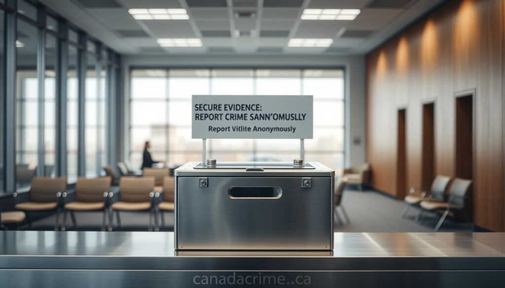 secure evidence submission