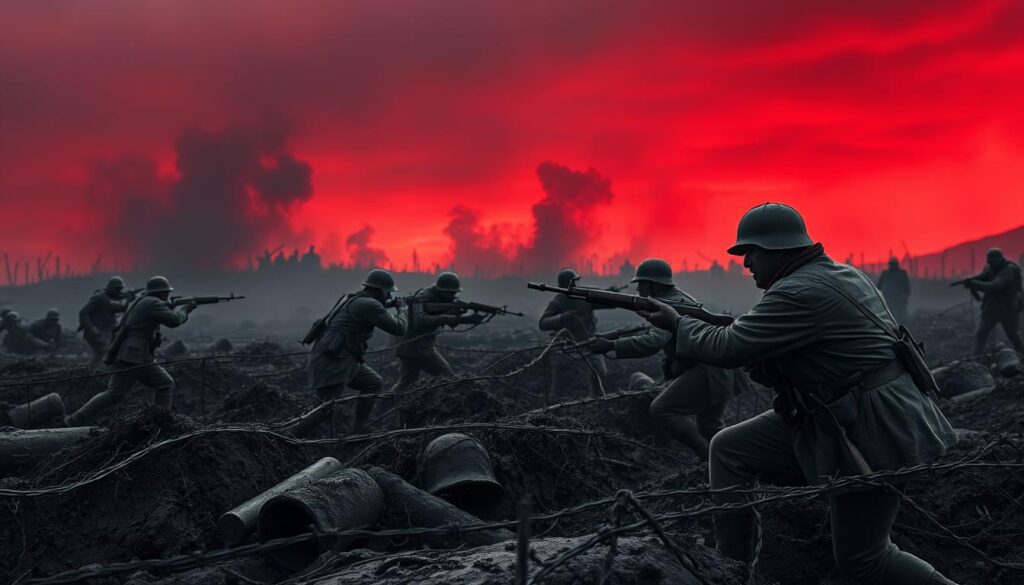 trench warfare brutality