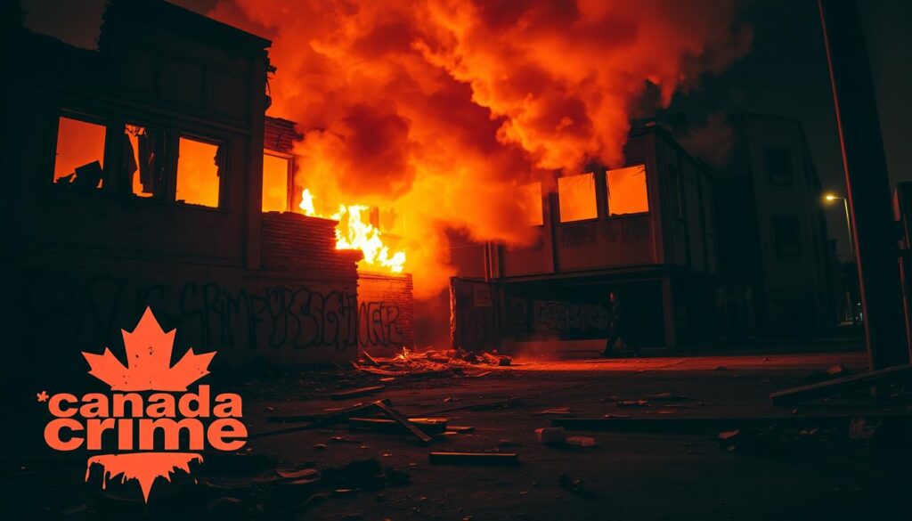 vandalism arson