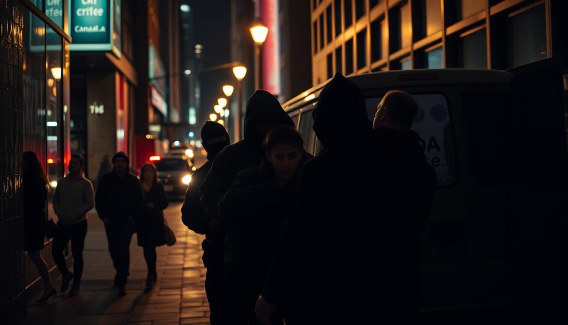 what type of crime is kidnapping in canada