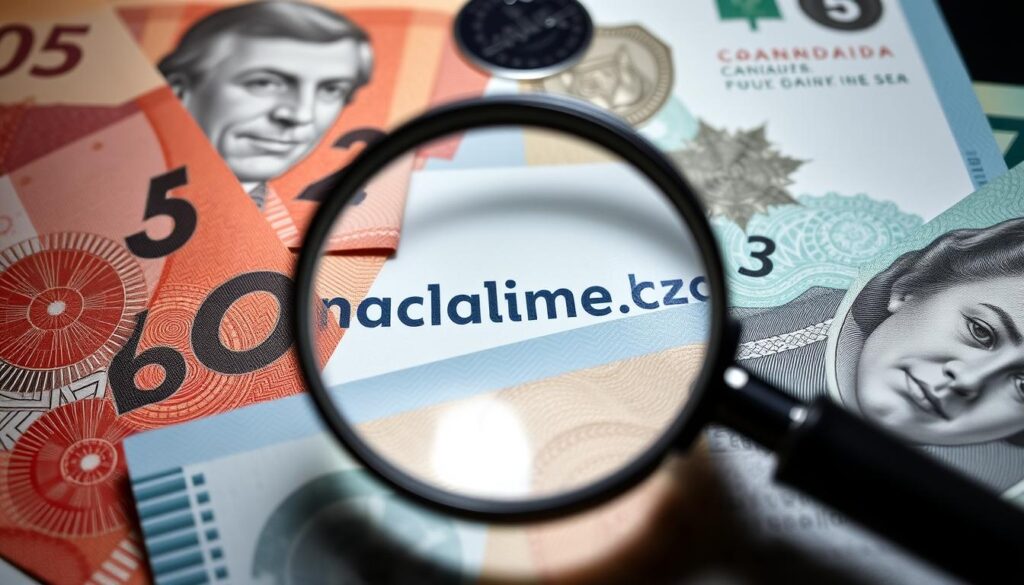 Canadian currency anti-counterfeit technologies