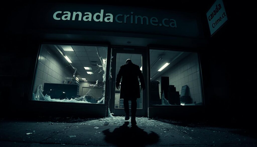 Commercial break and enter property crime