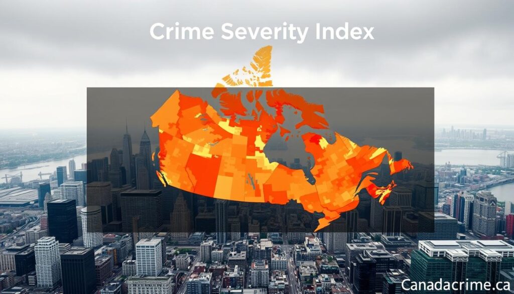 Crime Severity Index in Canadian Cities