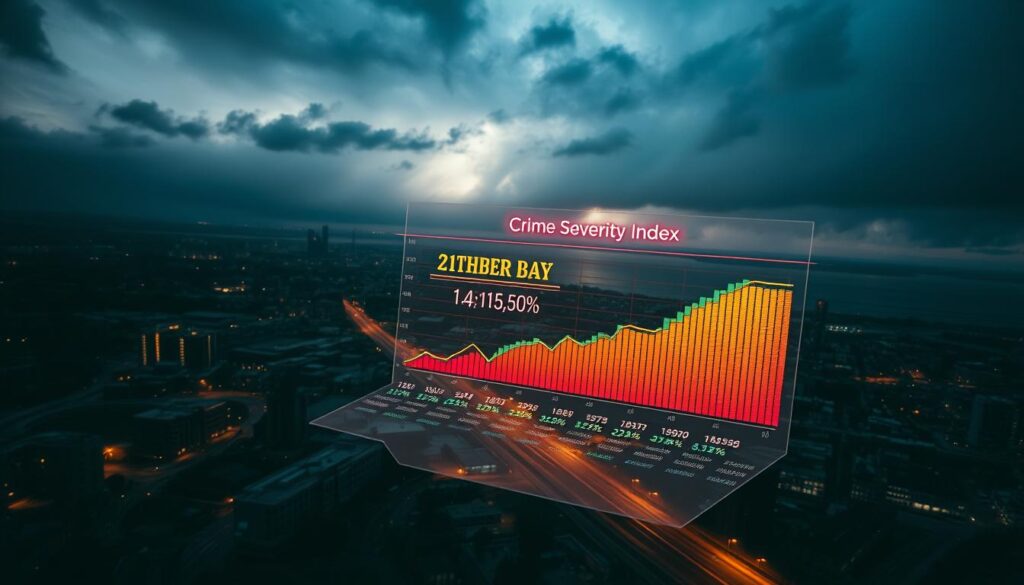 Crime Severity Index in Thunder Bay