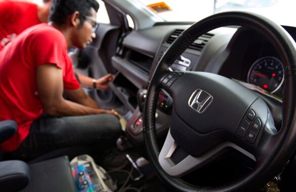 Honda Civic airbag thefts
