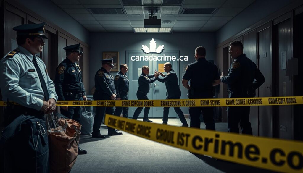 Types of assault against peace officers in Canada