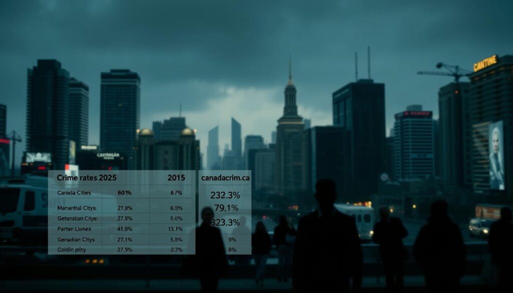 crime rates in Canadian cities