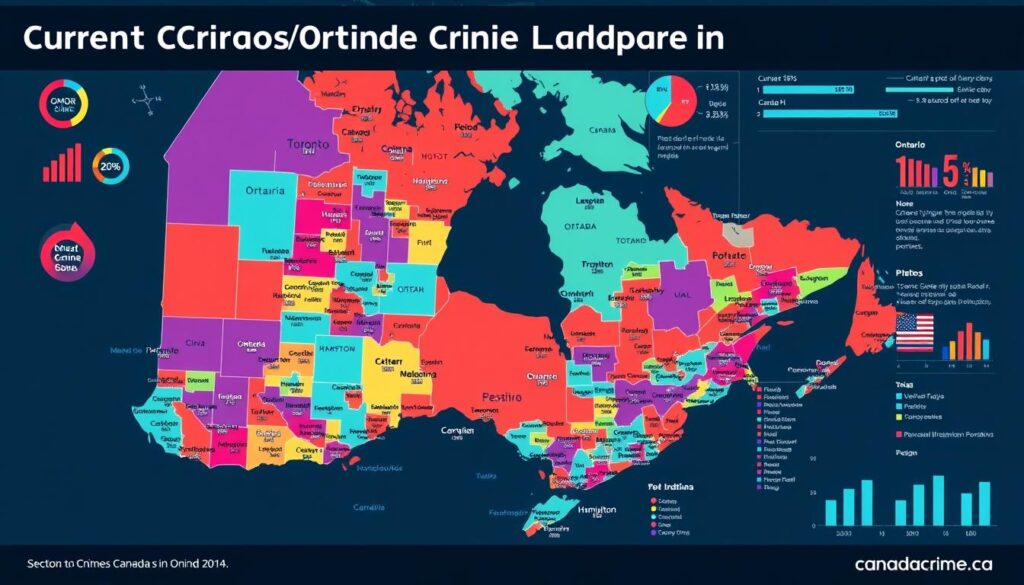 crime rates in Ontario cities