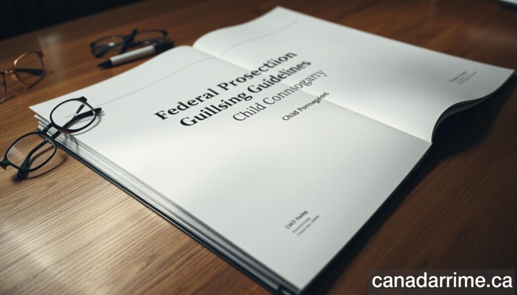 federal prosecution guidelines for child pornography cases