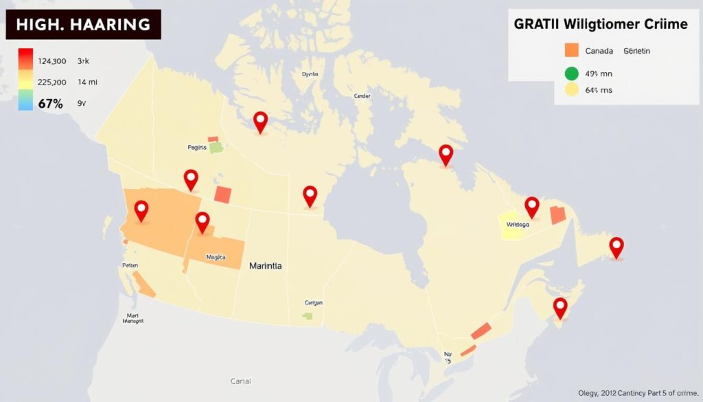 highest crime rate cities in Canada