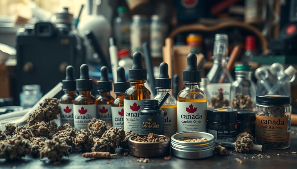 identifying illegal cannabis products