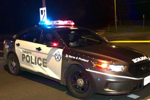 motorcyclist injured north york hit and run