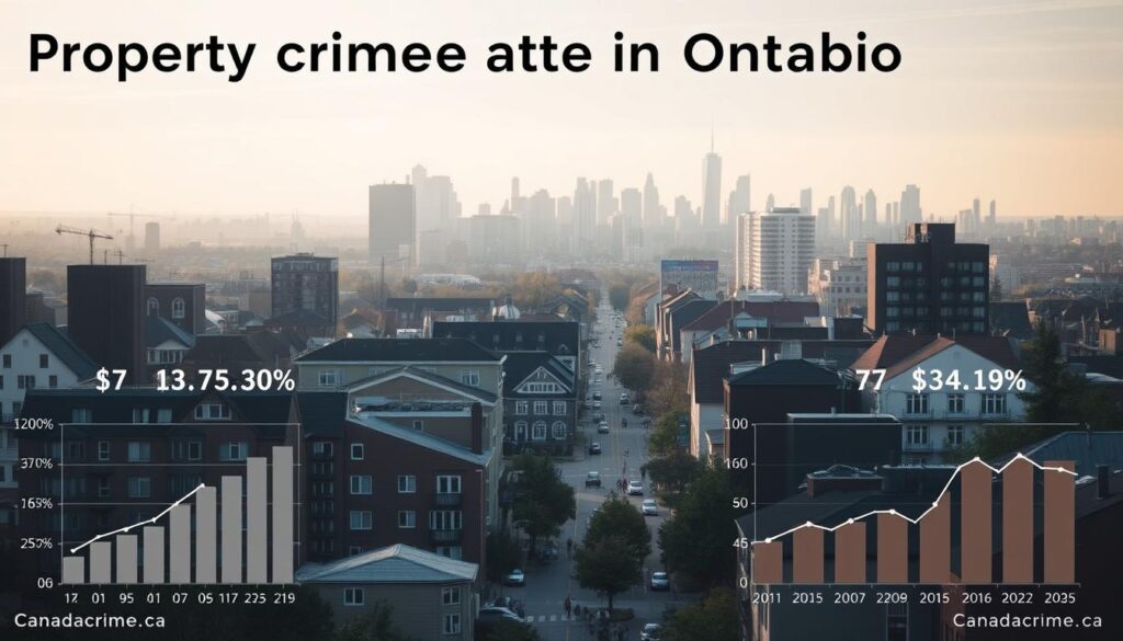 property crime rates in Ontario