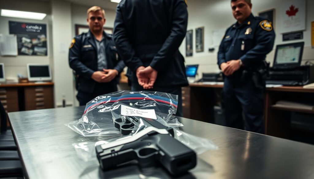 steps after firearm theft arrest