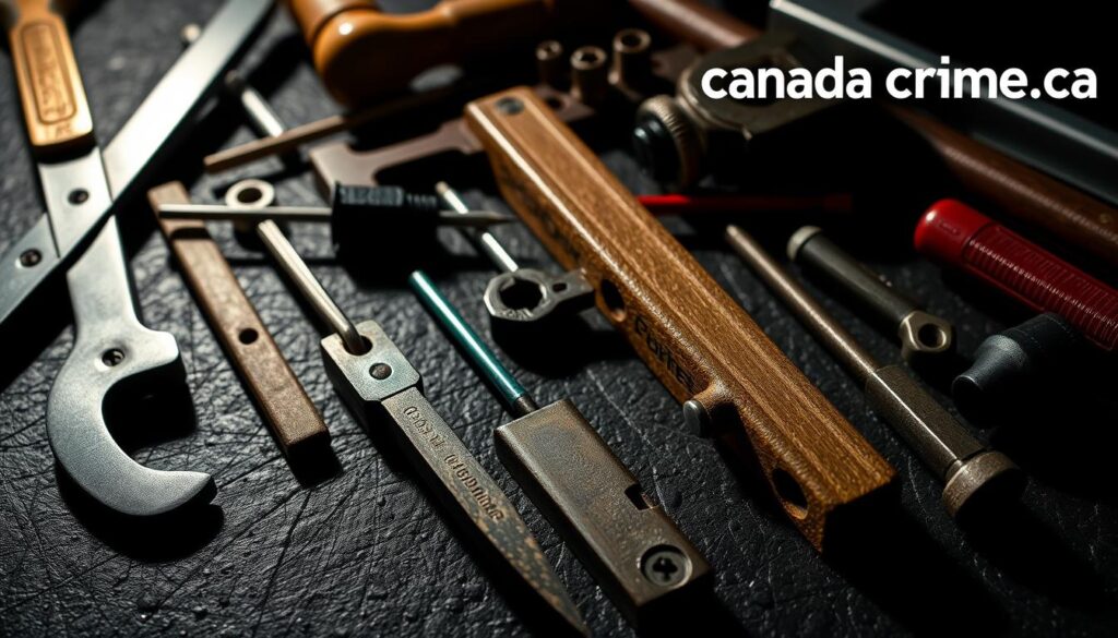 weapons used in car break-in