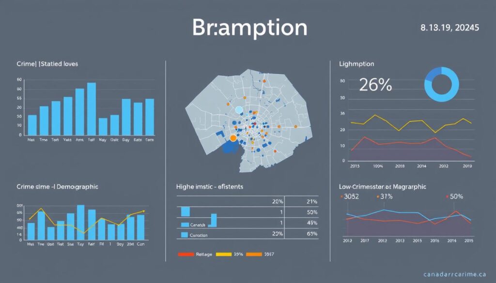 Brampton crime statistics analysis
