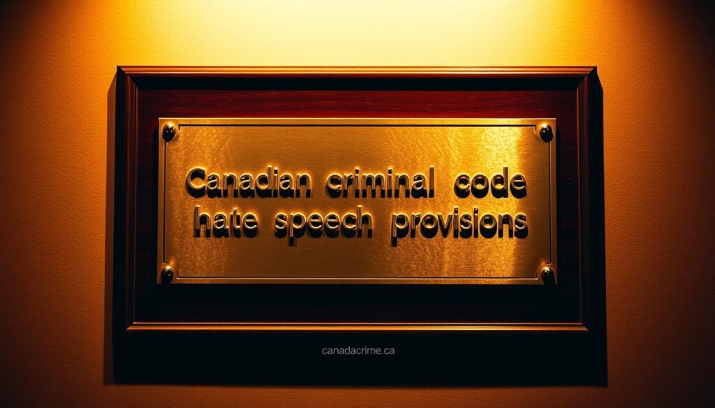 Canadian Criminal Code hate speech provisions