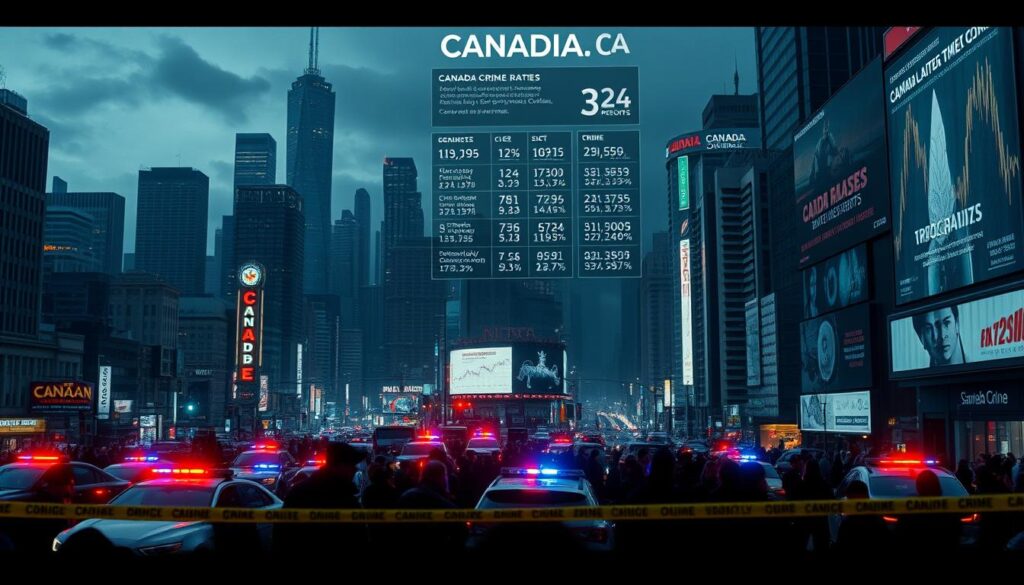 Canadian cities crime rates
