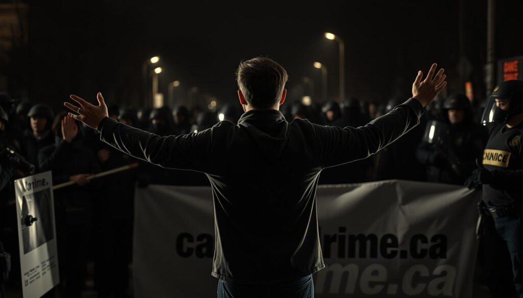 constitutional rights defense disturbing peace