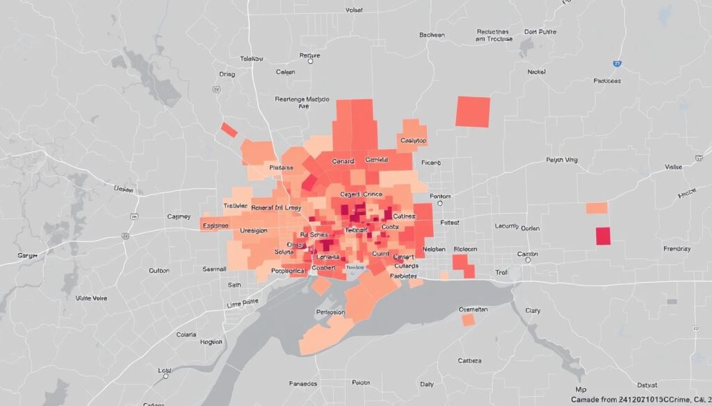 crime distribution map