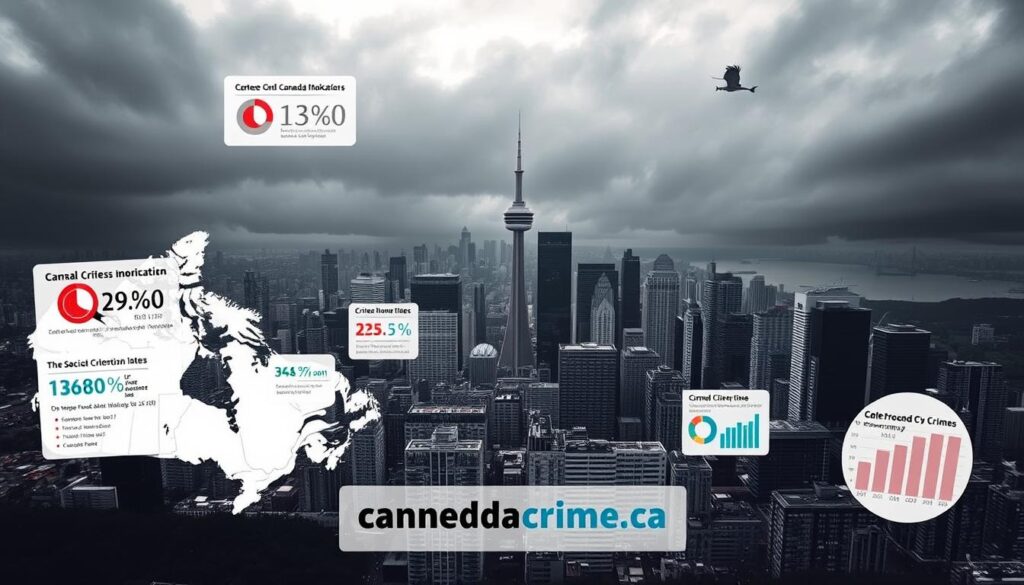crime rate in Canadian cities