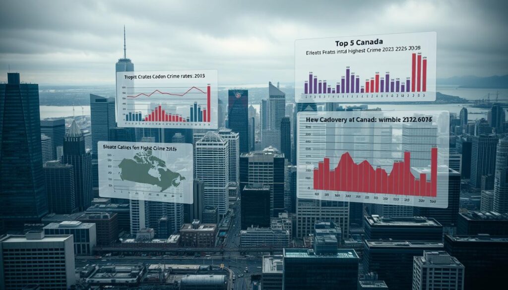 crime rates in Canadian cities