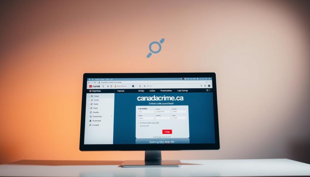 criminal record check online application