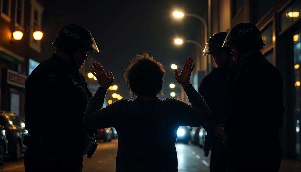 disturbing the peace police interaction rights