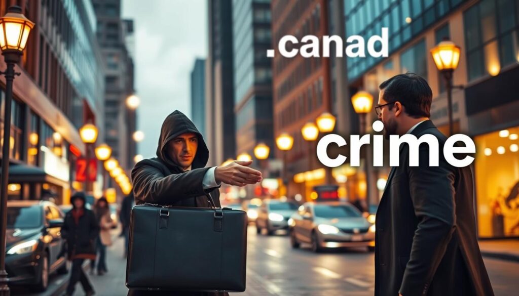 extortion in Canada