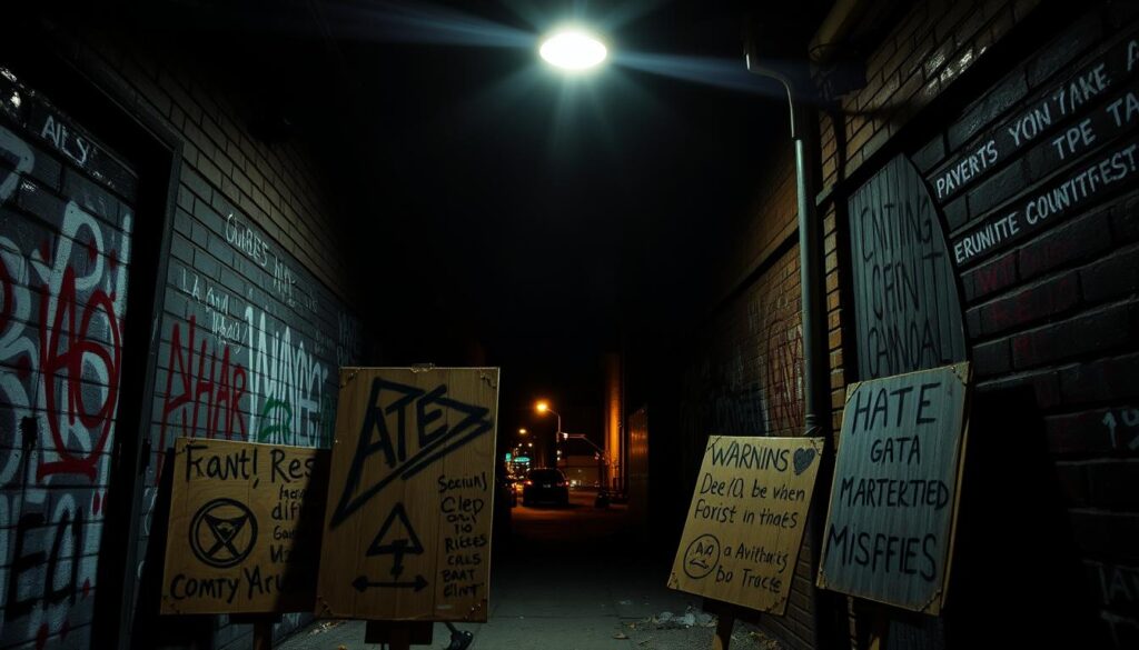 hate-motivated mischief warning signs