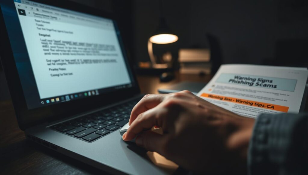 phishing email warning signs