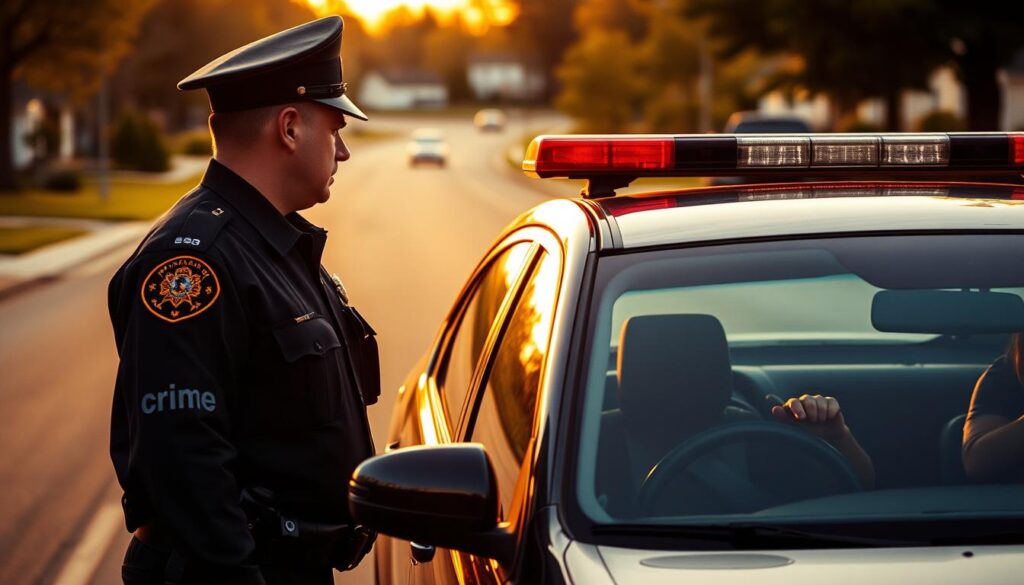 protocol police stop