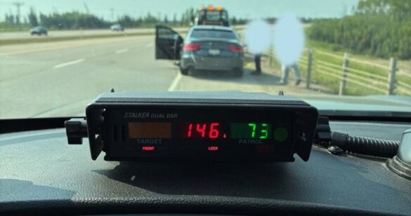 speeding Fort McMurray