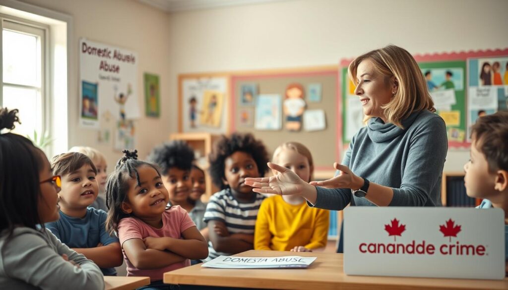 teaching kids about domestic abuse