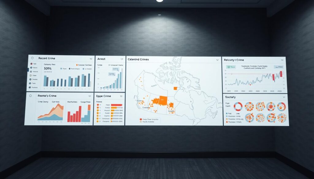 Canadian crime trends visualization