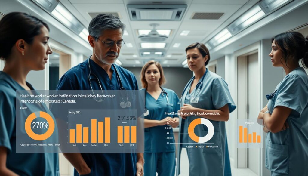 Healthcare worker intimidation statistics in Canada