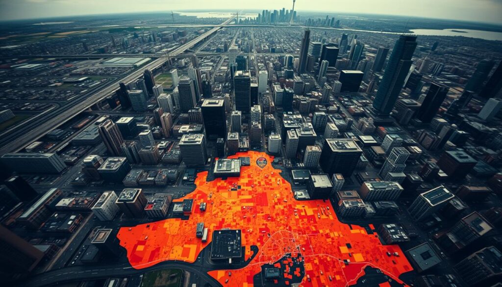 Toronto crime distribution