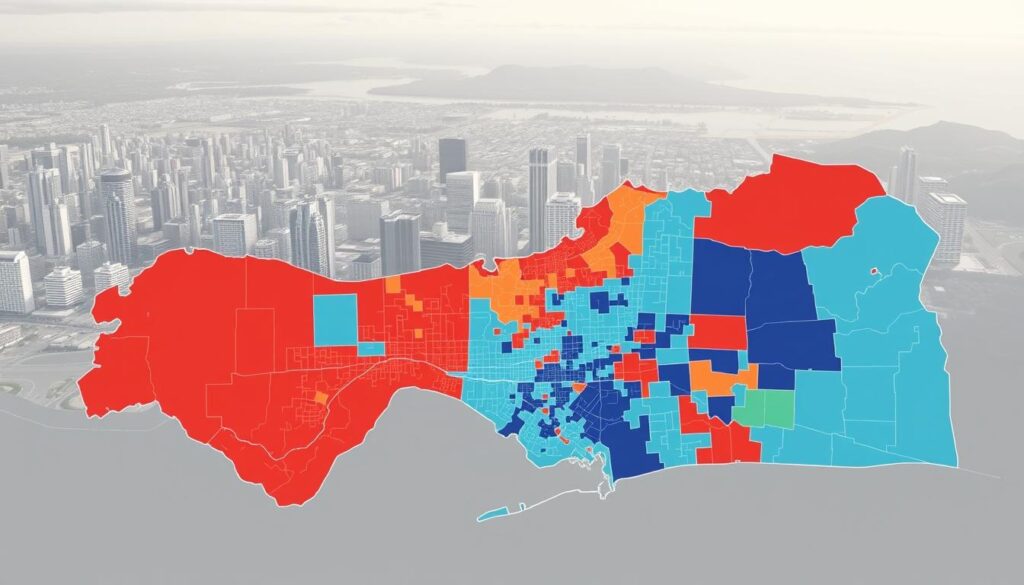 Vancouver crime rate by district