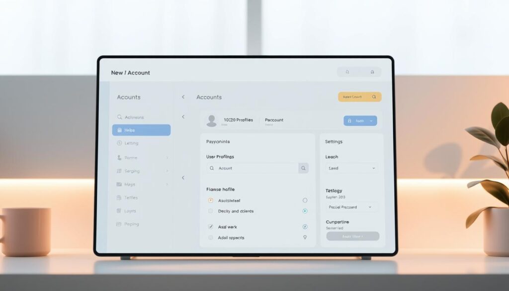account management system