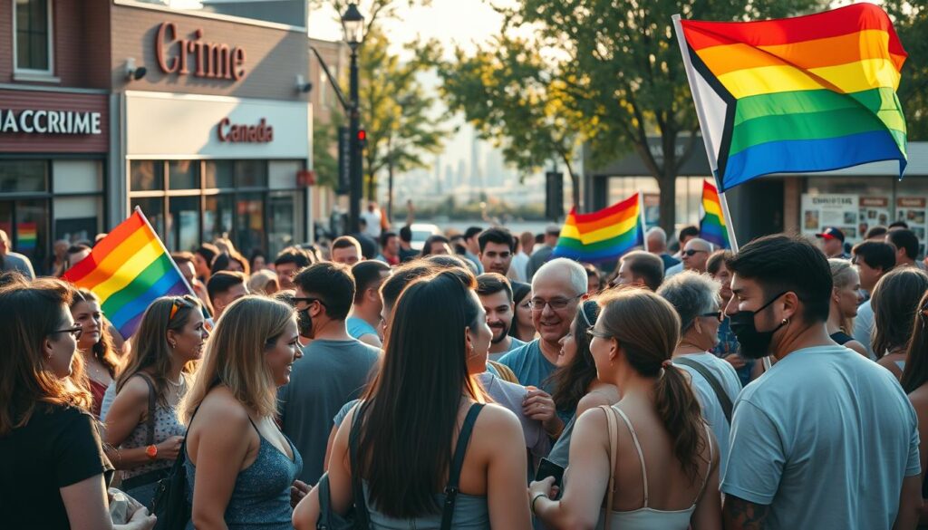 community support for LGBTQ+ individuals