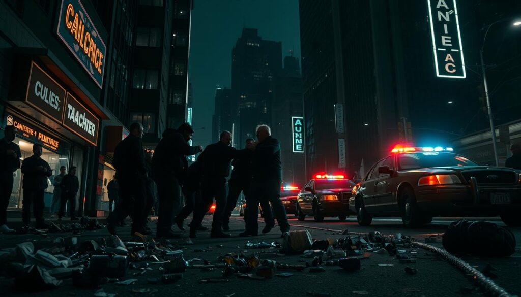 crime in city