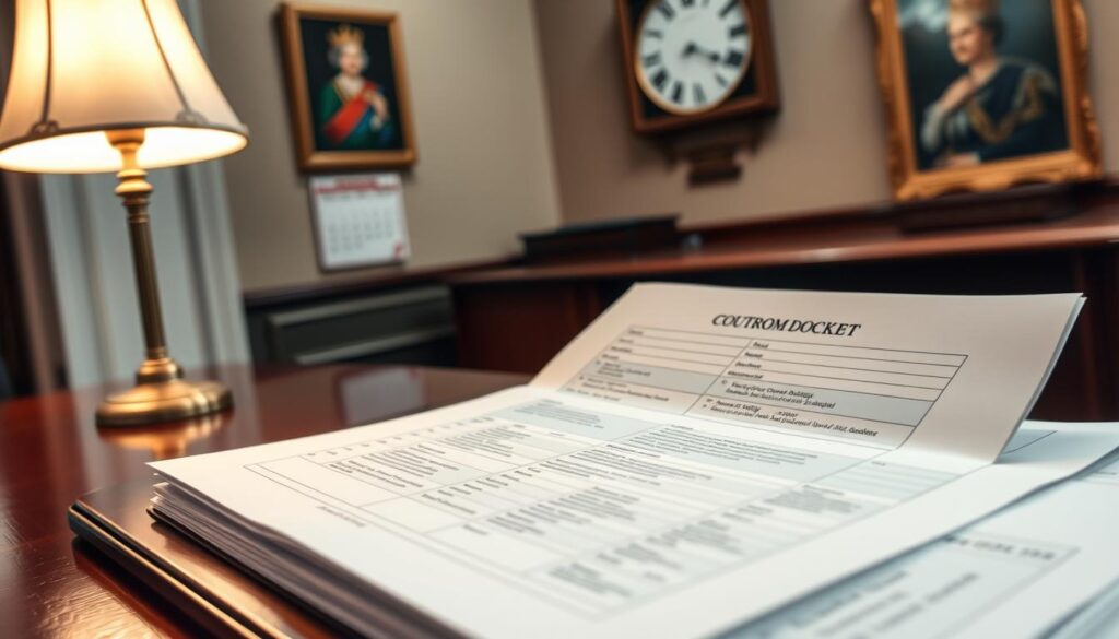 daily court lists in Canada