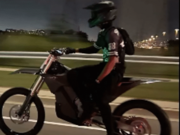 electric dirt bike