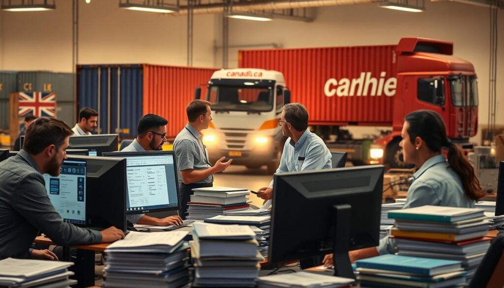 freight forwarding services for Canadian importers