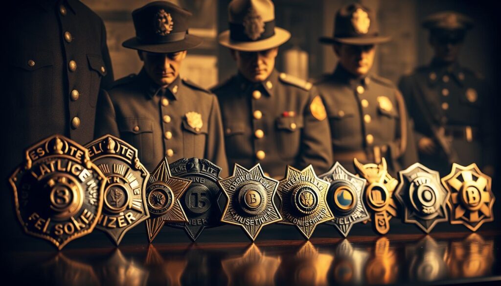 historical law enforcement emblem evolution