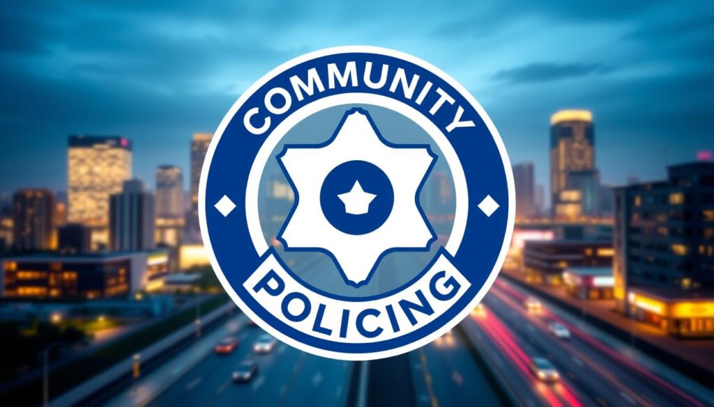 modern community policing emblem