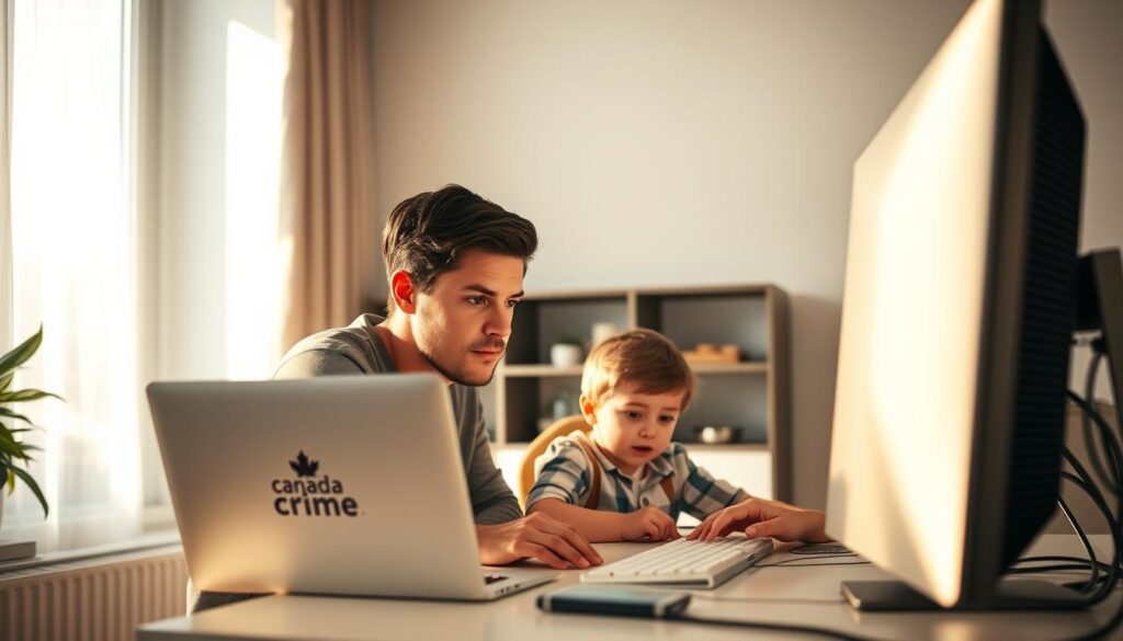 monitoring kids online