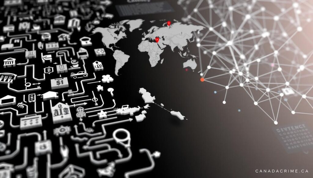 offshore tax havens and money laundering diagram